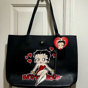 NWT Betty Boop large tote bag